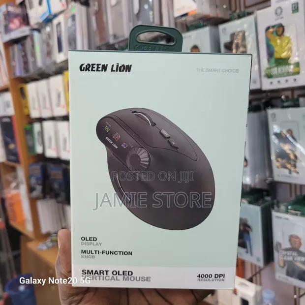 Green Lion Vertical Ergonomic Mouse - 1