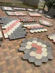 Coloured Paving Stones - All Designs - 1