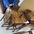 4 Seater Wooden Dining Table - 1