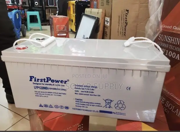 Firstpower Gel Battery 200Ah - 1