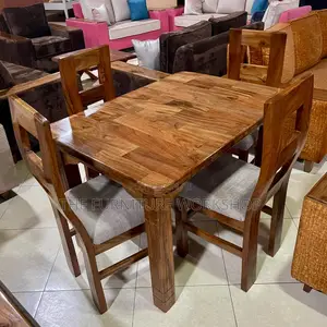 4 Seater Dining Set - Wood-Mode