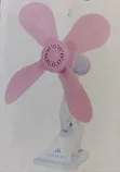 4-Blade Electric Fan with Clip - 2