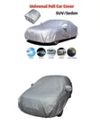 1Pc Car Cover Waterproof for Toyota Fielder (XXL) Grey - 2