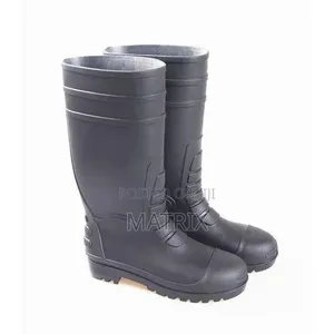 Safety Gumboots with Steel Toe for Construction & Factory