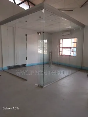 Frameless Office Partition - Brand New