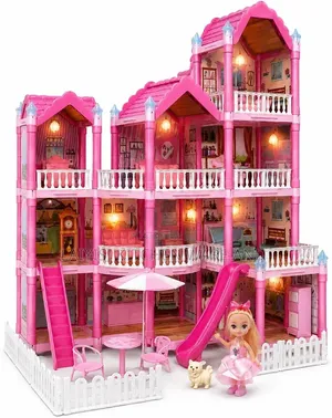 Toy Princess Castle Play Set for Kids Ages 3-10