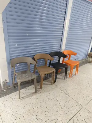 Plastic Monoblock Chairs (Set of 4)