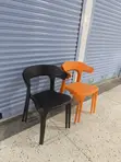 Diya Dining Plastic Chairs (Brand New) - 1