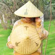 Bamboo Woven Vietnamese Hats for Kids & Adults - 2