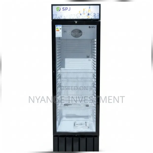 450L SPJ Single Door Glass Display Chiller/Refrigerator - 1