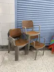 Brand New Plastic Dining Chairs (Set of 4) - 1