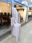 OceanMist Plastic Chairs (White) - 3