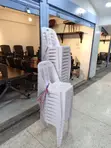 OceanMist Plastic Chairs (White) - 4