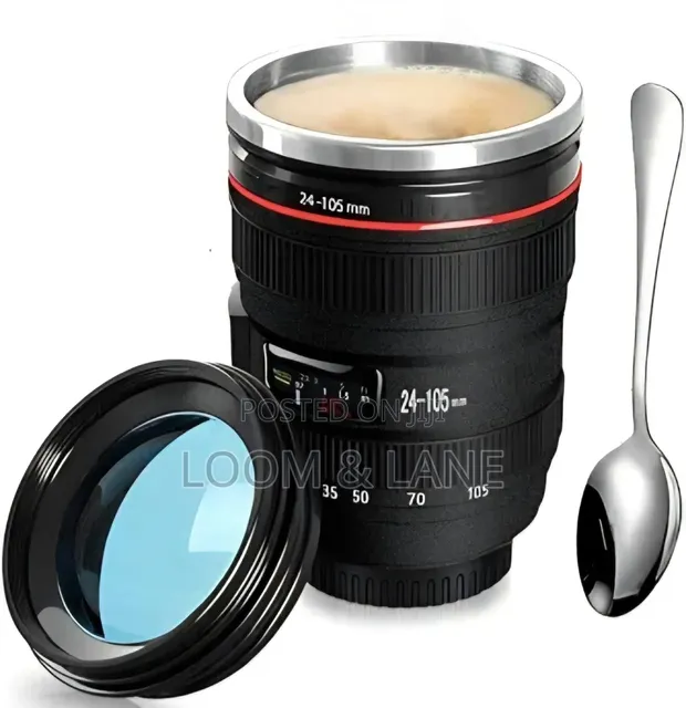 Camera Lens Coffee Mug - 1