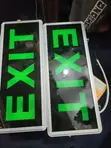 LED Emergency Exit Signs with Backup Battery - 2