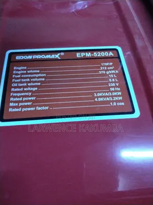 Edon Petrol Generator - Brand New