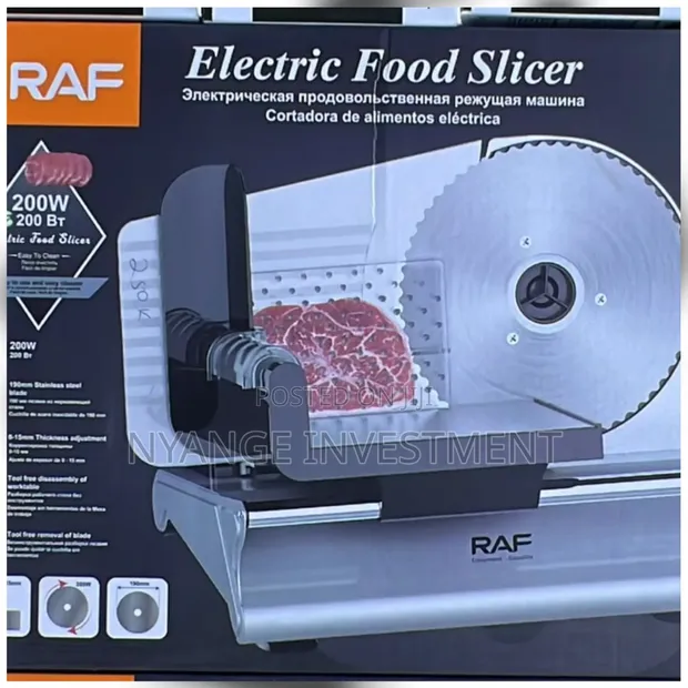 Raf Electric Food Slicer - 200W - 1