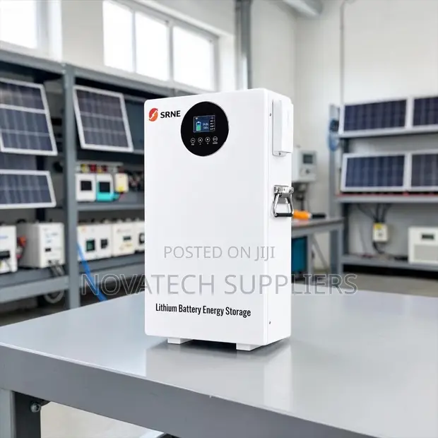 SRNE 5.12kWh 51.2V Lithium Battery - 6000 Cycles - 1
