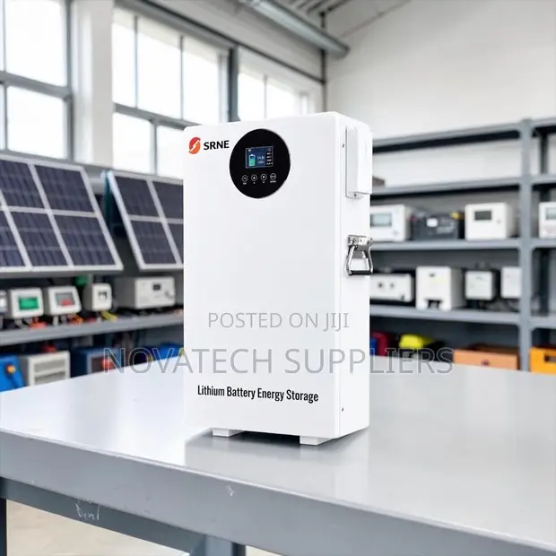 SRNE 5.12kWh Lithium Solar Battery - 80% DoD - 1