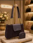 Chris Bella Classic Handbag - Multicolor - 1