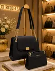 Chris Bella Classic Handbag - Multicolor - 4