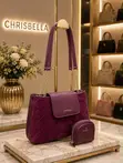 Chris Bella Classic Handbag - Multicolor - 5
