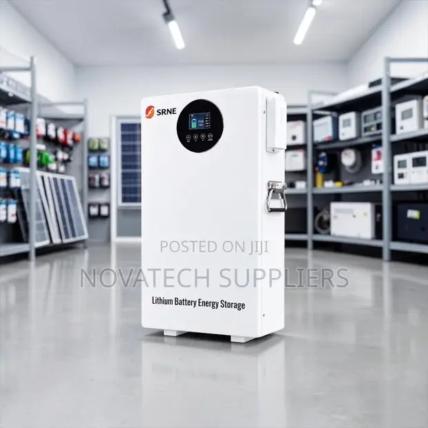 SRNE 5.12kWh LiFePO4 Battery - CAN/RS485 BMS - 1
