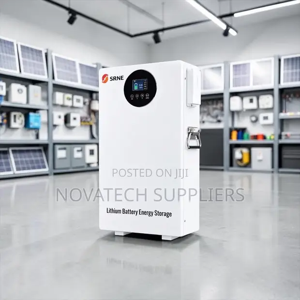 SRNE 5.12kWh LiFePO4 Battery - Parallel WiFi Ready - 1