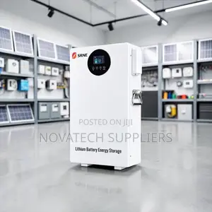 SRNE 5.12kWh LiFePO4 Battery - Parallel WiFi Ready