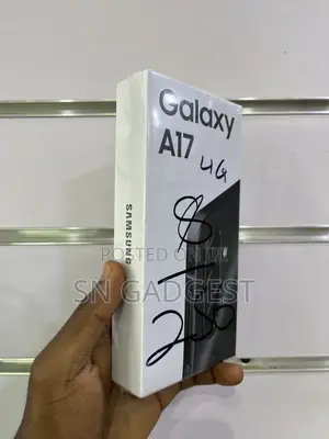 New Samsung Galaxy A17 256GB Black