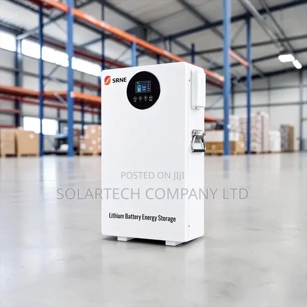 SRNE 51.2V 100Ah 5.12kWh LiFePO4 Solar Battery - 1