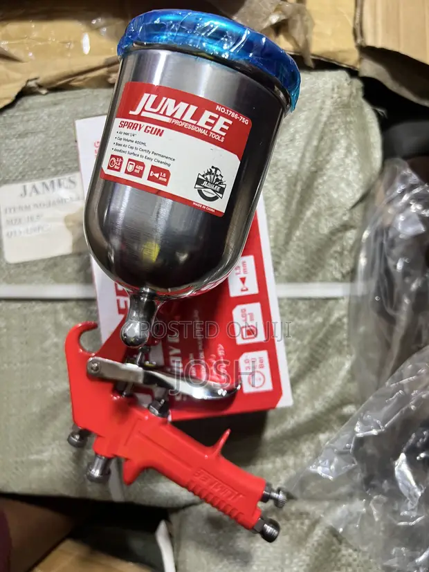 Jumlee F75 Spray Gun with 400ml Stainless Cup - 1
