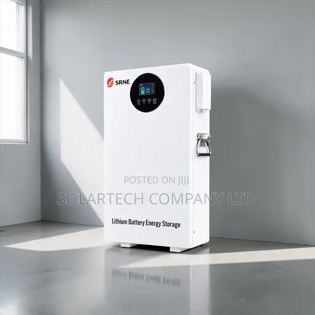 SRNE 5.12kWh Solar Battery with BMS & WiFi - 1