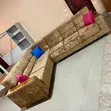 Brown Corner Sofa Set - Senana Hypermarket - 1