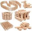 54-Piece Wooden Stacking Block Game - 3