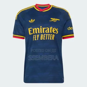 Original Arsenal Away Jersey/Kit - Blue, Size M