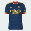 Original Arsenal Away Jersey/Kit - Blue, Size M - 1