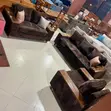 Dark Brown 6 Seater Sofa Set - Senana Hypermarket - 1