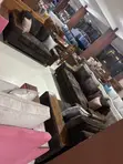 Dark Brown 6 Seater Sofa Set - Senana Hypermarket - 3