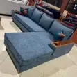 Blue L Sofa Set - Senana Hypermarket - 2