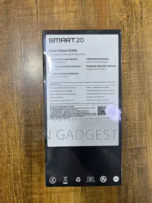 New Infinix Smart 20 128GB Black