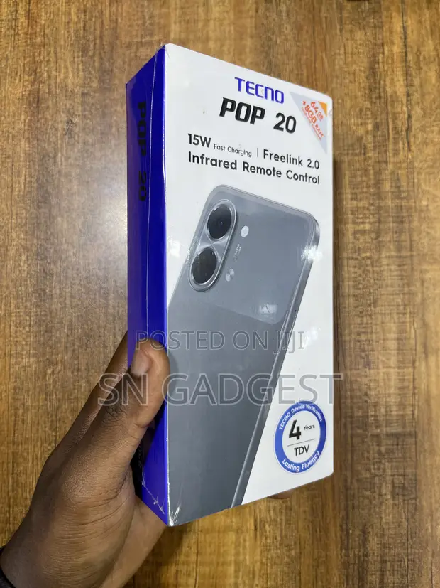 New Tecno Pop 20 64GB Gray - 1