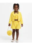 La Princess Girls' Cotton Clothing Set - Gray - 2