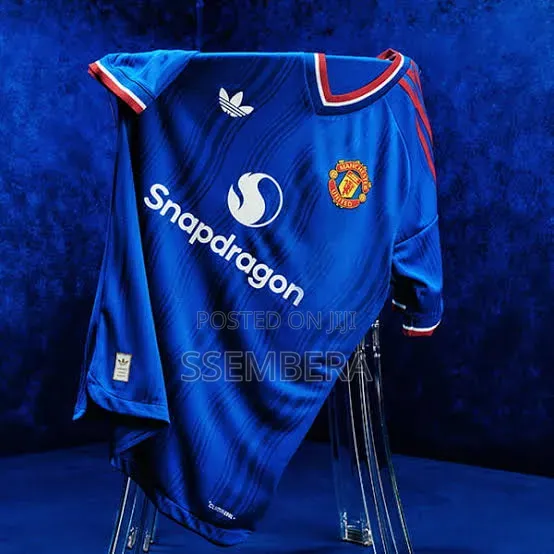 Original Manchester United Away Jersey - Blue, Size M - 1