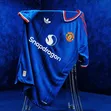 Original Manchester United Away Jersey - Blue, Size M - 1