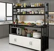 Multi-Layer Floor-Standing Kitchen Storage Rack - 1