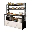Multi-Layer Floor-Standing Kitchen Storage Rack - 2