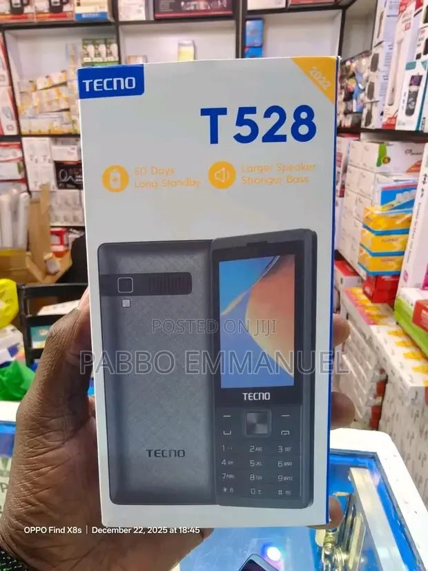 New Tecno T528 Black - 1