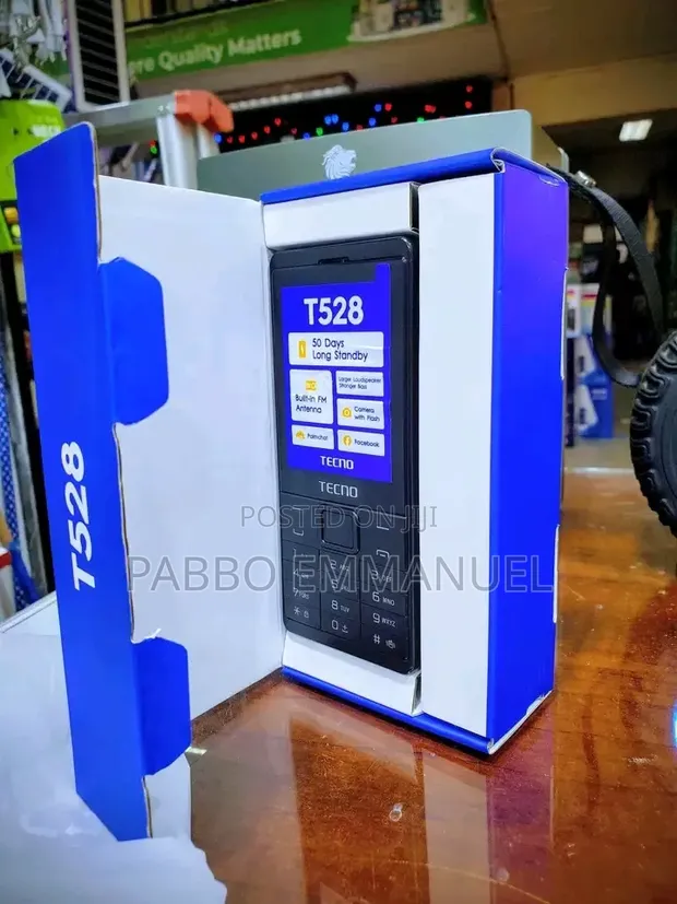 New Tecno T528 Black - 1