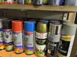 Tyson Spray Paint - Black, Red, Blue, Gold, White, Silver, Grey, Green - 1
